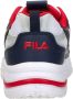 Fila Madrun Teens Sneakers Laag Blauw - Thumbnail 4