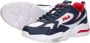 Fila Madrun Teens Sneakers Laag Blauw - Thumbnail 6