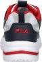 Fila Madrun Velro Kids Sneakers Laag Blauw - Thumbnail 3