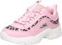 Fila Strada A sneakers dierenprint roze zwart - Thumbnail 6