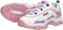Fila Strada Dreamster sneakers wit lichtroze lila Jongens Meisjes Imitatieleer 38 - Thumbnail 11