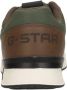 G-STAR Carrick Cup Low M Sneakers Laag Groen - Thumbnail 6