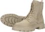 G-STAR Raw Kafey Hgh Lace Nub W Veterboots Laarzen Met Veters Dames Taupe - Thumbnail 12