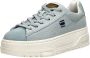 G-STAR Lhana II DNM W Sneakers Laag Licht blauw - Thumbnail 4