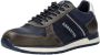 Gaastra Koast Oil Crd M Lage sneakers Leren Sneaker Heren Blauw - Thumbnail 8