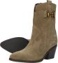 GABOR Cowboylaarzen Dames 694 Maat: 42 5 Materiaal: Suède Kleur: Taupe - Thumbnail 12
