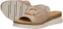 Gabor Samtchevreau Pantoffels Beige Dames - Thumbnail 15