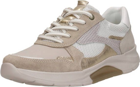 Gabor Rollingsoft Sneaker 66.925.33 Beige Zand Combi - Foto 3