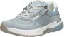 Gabor Rollingsoft Sneaker 66.847.36 Licht Blauw Leer Combi - Thumbnail 4