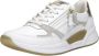 Gabor -Rollingsoft- Sneakers- wit Leer art 66.958 52- Dames - Thumbnail 9