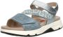 Gabor Dames Sandalen 66.882.16 Rolling Soft Jeansblauw - Thumbnail 9