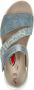 Gabor Dames Sandalen 66.882.16 Rolling Soft Jeansblauw - Thumbnail 14