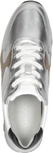 Gabor Sneakers Hoog Zilver