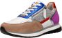 Gabor Sneaker 66.378.87 Wit Blauw Taupe Multi Wijdte H - Thumbnail 3