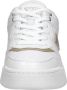 GUESS Clarkz Lage sneakers Leren Sneaker Dames Wit - Thumbnail 7