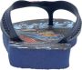 Havaianas Kids Max Herois Jongens Slippers Donkerblauw Rood - Thumbnail 15