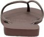 Havaianas Slim Dames Slippers Dark Brown Metal Acoused - Thumbnail 14