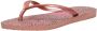 Havaianas Slim Animals teenslippers paars Meisjes Rubber 29 30 - Thumbnail 13