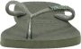 HAVAIANAS Teenslippers Dames Slim Logo Metallic Maat: 41 42 Materiaal: Rubber Kleur: Groen - Thumbnail 15