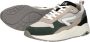 HUB Glide S43 suède sneakers grijsgroen beige - Thumbnail 8