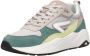 Hub Beige Chunky Sole Sneakers Glide-z Multicolor Dames - Thumbnail 5