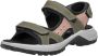 Imac Sandalen Plat Sandalen Plat Groen - Thumbnail 3