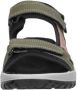 Imac Sandalen Plat Sandalen Plat Groen - Thumbnail 5