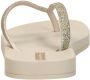 Ipanema Anatomic Lolita teenslippers met glitters beige goud Meisjes Rubber 25 26 - Thumbnail 11