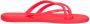 Ipanema Meu Sol Rasteira Teenslipper Dames synthetische slippers Orange - Thumbnail 7