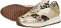 Iqonic Michelle Sneakers Laag Goudkleur - Thumbnail 7