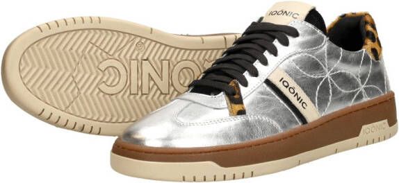 Iqonic Sneakers Laag Zilver