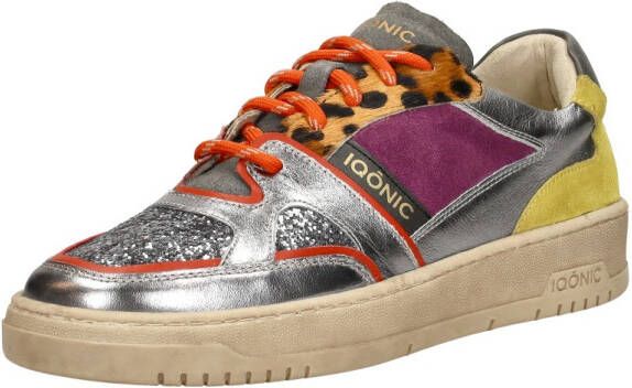 Iqonic Sneakers Laag Zilver