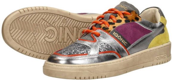 Iqonic Sneakers Laag Zilver