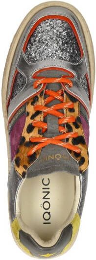Iqonic Sneakers Laag Zilver