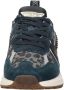Kaotiko DETROIT GLAM Lage sneakersDames sneakers Blauw - Thumbnail 6