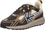 Kaotiko Vancouver Tech Sneakers Heren Leren Sneaker Bruin - Thumbnail 3