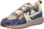 Kaotiko Vancouver Tech Sneakers Heren Blauw - Thumbnail 4