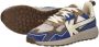 Kaotiko Vancouver Tech Sneakers Heren Blauw - Thumbnail 7