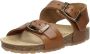 KEQ Jongens Sandalen Jongens Sandalen cognac - Thumbnail 5