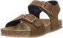 KEQ Jongens Sandalen Jongens Sandalen Donkerbruin - Thumbnail 3
