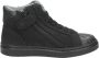 KEQ Jongens veterschoenen Hoog zwart - Thumbnail 4