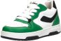 KEQ Sneakers Laag Sneakers Laag Groen - Thumbnail 3