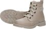 KEQ Veterschoen hoog Veterschoen hoog beige - Thumbnail 6