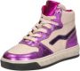KEQ Veterschoen hoog Veterschoen hoog Paars - Thumbnail 3