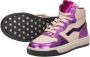 KEQ Veterschoen hoog Veterschoen hoog Paars - Thumbnail 6