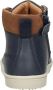 KEQ Veterschoenen Hoog Veterschoenen Hoog Blauw - Thumbnail 3