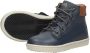 KEQ Veterschoenen Hoog Veterschoenen Hoog Blauw - Thumbnail 5