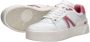 Lacoste Logo Sneaker Mat Leer Zijlabel In reliëf Vetersluiting White Dames - Thumbnail 10