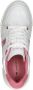 Lacoste Logo Sneaker Mat Leer Zijlabel In reliëf Vetersluiting White Dames - Thumbnail 11