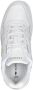Lacoste Logo Sneaker Mat Leer Label Ingedrukt Vetersluiting White Dames - Thumbnail 9